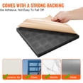thumbnail image 4 of KFFKFF Sound Absorbing Foam Squares, Set of 48, Measuring 12 x 12 x 2 inches, Pyramid Shaped with Adhesive Backing, Soundproofing Wall Panels, Acoustic Dampening Panels, 4 of 8