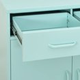 thumbnail image 5 of vidaXL Storage Cabinet Mint 80x35x101.5 cm Steel, 5 of 5