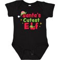 thumbnail image 3 of Inktastic Christmas Santa's Cutest Elf Boys or Girls Baby Bodysuit, 3 of 5