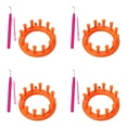 thumbnail image 1 of WUSUOWEI 12PCS Round Knitting Set,Hat Weaving Circle Kit with Hook and Needle,Creativity for Friends Small Knitting Circle Kit,Knitting Machine for Sock,Hat,Leg,Arm Warmers,Scarf,Sweater, 1 of 5