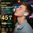 thumbnail image 4 of Wireless Earbuds - Touch Screen ANC Earbuds Hifi Sound Wireless Bluetooth 5.4 In Ear Headphones, Noise Canceling Earphones Multifunctional Ear Buds Headsets for Android IOS Gym Sports (White), 4 of 8