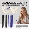 thumbnail image 1 of Kadlawus 2Pcs Erasable Gel Pen for Study, Plastic Erasable Ink Pen, Comfortable Writing Gel Pen, Error Erasable Pen for Notes, Homework, Office, 1 of 9