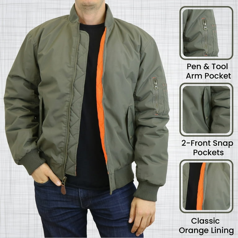 【DIESEL】bomber zip flight jacket MA-1 Amazon.com: Alpha Industries MA-1 Bomber Flight Jacket