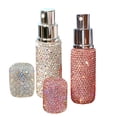 thumbnail image 3 of Botella de Perfume Yinane Recargable 10 ml Vidrio Duradero Blanco+Rosa, 3 of 8