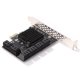 thumbnail image 4 of Bsvklp Adaptador PCIE SA3112J 12 puertos 6Gbps PCI-Express X1 SATA 3.0 Tarjeta expansión, 4 of 9