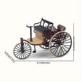 thumbnail image 2 of Classic 1:12 Scale Alloy Car Model Tricycle - Office Desktop Accessories, 2 of 5