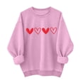 thumbnail image 1 of Mujeres Manga Larga Tops Casual Cuello Redondo Moda Impresión Suéter Sudadera Invierno Suave, 1 of 3