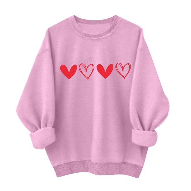 Mujeres Manga Larga Tops Casual Cuello Redondo Moda Impresión Suéter Sudadera Invierno Suave