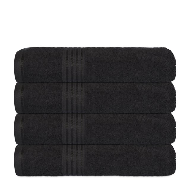 Hurbane Home 4 Piece Bath Towels Super Soft Towels for Bathroom, Highly Absorbent Light Weight