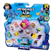 MrBeast Lab Swarms MEGA‑TECH Series: 14 Pack, Includes 13 Micro Beasts, 1 MEGA Swarm, Ages 5+