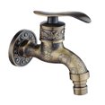 thumbnail image 1 of Grifo de máquina de lavado vintage, aleación de zinc, válvula de cobre, núcleo, cocina, baño, grifo de agua retro, bronce Eigraketly HA6088-01B, 1 of 6