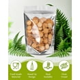 thumbnail image 3 of 200 Pcs 5"x8" Mylar Bags for Food Storage - Clear Front, Stand-up, Resealable Bags for Small Business Packaging Supplies, Snacks Candy Bath Salts Hand Made Gift Festival, 3 of 4