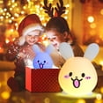 thumbnail image 6 of CQCYD Patting Night Light, Cute Shape Silicone Bedside Lamp Touch Control Decorative Lighting ForKidsBedroom Nursery Sleep Aid Gift, 6 of 9