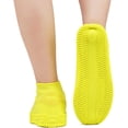 thumbnail image 1 of ZOUSSIQI 1 Paire de Couvre-Chaussures en Silicone Imperméables Réutilisables pour Hommes Femmes CA919-13159, 1 of 9