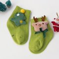 thumbnail image 5 of Ketyyh-chn99 Baby Socks Fashion Christmas Stockings Toddler Socks Ankle Baby Kids Little Girl Boy Socks Green,M, 5 of 5