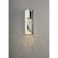 thumbnail image 3 of E31240-20PC ET2 Lighting Quartz-6W 1 LED Wall Sconce-4.75 Inches wide by 14.5 inches high-Polished Chrome Finish, 3 of 5