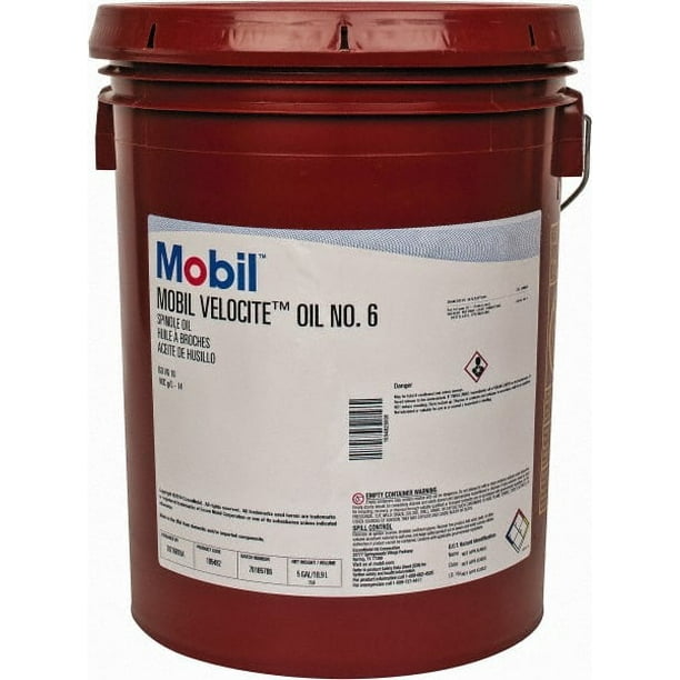 Mobil 5 Gal Pail Mineral Spindle Machine Oil ISO 10