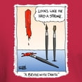 thumbnail image 3 of CafePress - A Brush With Death T Shirt - Men's Classic Graphic Cotton T-Shirt, 3 of 4