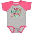 thumbnail image 3 of Inktastic My Auntie Loves Me Girls Girls Baby Bodysuit, 3 of 5