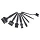 thumbnail image 2 of 8Pcs Non Static Brushes Portable Plastic Handle ABS Electronics Computer Keyboard Cleaning Brush Kit, 2 of 5