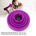 thumbnail image 3 of Luniquz Hair Dryer Diffuser, Universal Collapsible, Portable, Lightweight, Foldable, Purple, 3 of 7