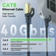 thumbnail image 2 of Cable Ethernet BUSOHE Cat 8, 20 m, 40 Gbps, 2000 MHz, exterior, negro, 2 of 9