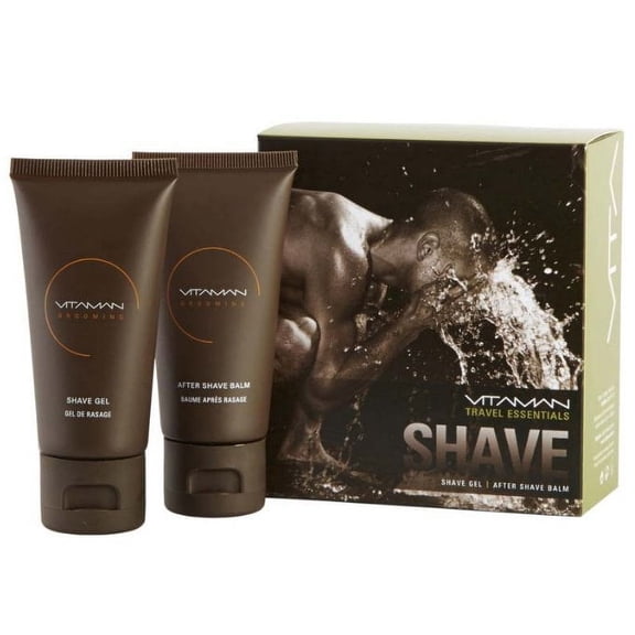 VitaMan Shave Travel Essentials Shave Gel & After Shave Balm