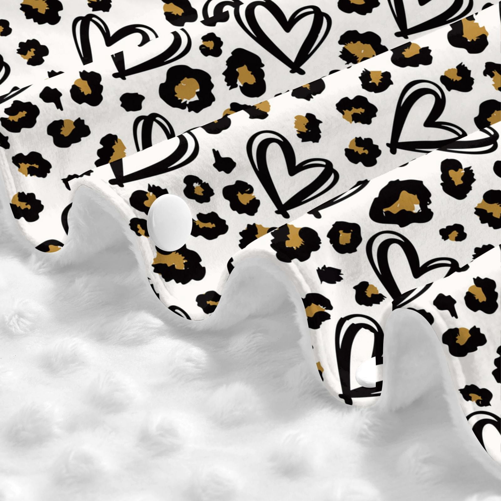 Car Seat Cover Baby - Heart leopard print Breathable Infant Car Seat Cover for Baby Carseat, Lightweight Comfort Baby Essentials Must Haves Newborn Stuff for Girl Boy