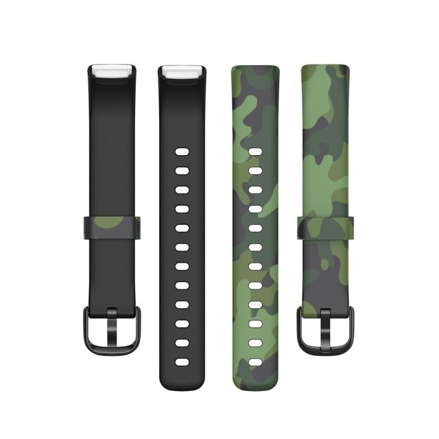 Watch Bands Fitbit Bands Watch Bands for Fitbit Lu-Xe Watch Fadeless Printed Pattern Replacement Wristband Silicone