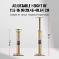 thumbnail image 3 of VEVOR 4PCS Adjustable Floor Jack Post House Floor Leveling Lift 11.6"-16" Height, 3 of 9