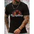 thumbnail image 1 of Men's Casual Sports T-shirt, Creative Print Short Sleeve Crew Neck s for Summer Tee For Adult, Men, Women, Teen, Teenager, Adolescent,Youth, 1 of 6