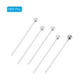 thumbnail image 3 of 500Pcs Silver Plated Ball Head Pins 25mm Wire Head Pins 24 Gauge Brass Head Pins for DIY Craft Jewelry Making, 3 of 7