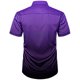 thumbnail image 5 of Blusa y camisa de manga corta con cuello vuelto para hombre, estilo casual, con personalidad, para fiestas de baile, color liso, con solapa y botones, a la moda, blusa de manga corta para hombre, 5 of 8