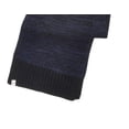 thumbnail image 2 of ALFANI Mens Black Ribbed Knit Winter Scarf, 2 of 3