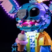 LED Lighting Kit for Lego 43249 Stitch Model, LED Lights Compatible with Lego 43249 Stitch Model (Lego Model Not Included)