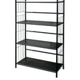 thumbnail image 5 of 49" Tall 4-Tier Metal Standing Book Shelf Black Finish, 5 of 5