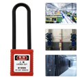 thumbnail image 3 of Qiilu Industrial Safety Padlock Long Insulated Beam Lockout Tag Out Isolation Lock, Isolation Lock, Isolation Padlock, 3 of 4
