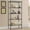 Black, variant on NiamVelo 5 Tier Wire Shelving Unit Metal Storage Shelves, Adjustable Heavy Duty Wire Rack Shelving 750lbs Capacity for Garage Home Kitchen Bathroom, Black