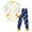 A163-White, variant on Hessimy Toddler Boys Girls Spring Summer Graphic Print 2Pcs Crewneck Long Sleeve Sweatshirt Joggers Pants Sweatsuit, Graphic Print Jogger(Black,8-9 Years)