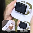 thumbnail image 6 of Soumake Fan Sunhat Strong Wind Cooling Sunshade Letter Embroidery Long Brim Sun Detachable Fan Usb Or Solar Charging Men Fan Cap Headwear Fashion, 6 of 7