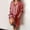 Red, variant on Babysbule Dresses For Women Ladies Solid Loose Double Pocket Long Sleeve Cotton And Linen Cardigan Dress