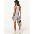 thumbnail image 2 of XCHQRTI Women Casual Jumpsuit Spaghetti Strap Overalls with Pockets Loose Sleeveless Rompers, 2 of 4