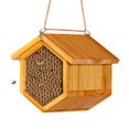 thumbnail image 1 of Bee House POLLIBEE Casa de Abejas Carpinteras de Madera Impermeable, 1 of 8