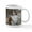 White, variant on CafePress - Sable Sheltie Hiker Mug - 11 oz Ceramic Mug - Novelty Coffee Tea Cup