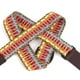 thumbnail image 4 of Correas de guitarra Sonducket de cuero multicolores, 4 of 6