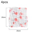 thumbnail image 2 of Washcloth fabric Baby muslin diapers Burp cloths baby towels, 2 of 5