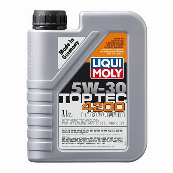 2004 1 L 4200 5W-30 Top Technology Synthetic Motor Oil