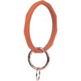 thumbnail image 1 of GFDYREE Silicone Wrist Rhombic Keychain Circle Bracelet Rubber Bangle Round Keyring, 1 of 7