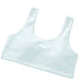 thumbnail image 7 of LYMAYTER Teen Girls Soft Seamless First Bras Girls Double Lined Training Sports Bras No Pads S-L, 7 of 7