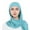 Green, variant on Neck Scarf Cotton Women Ruffle Stylish Head Wrap Turban Cap Lightweight Comfort Scarf Shawl Daily Head Cover